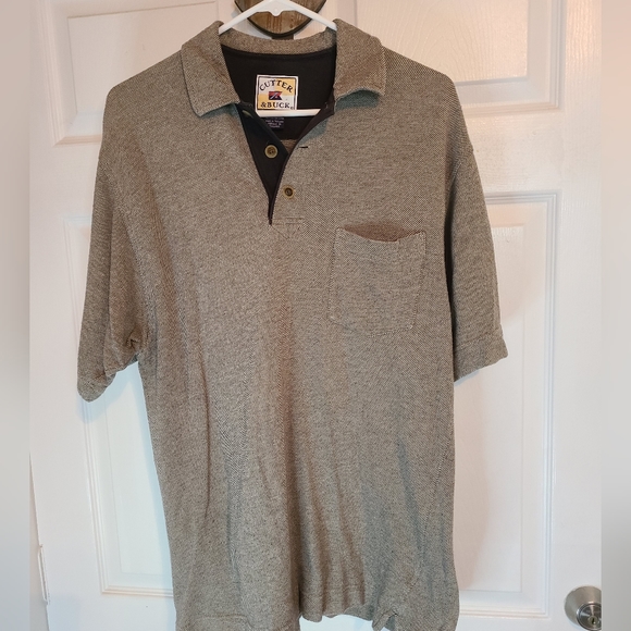 (731) Cutter & Buck Men's Classic Short Sleeve Polo Shirt,  Size: M Color: Grey - Picture 1 of 14